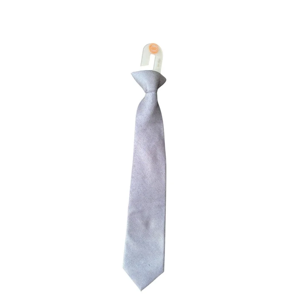 Wonder Nation Boy's Clip‎ On Tie Blue NEW 14 Inches Long 2.75